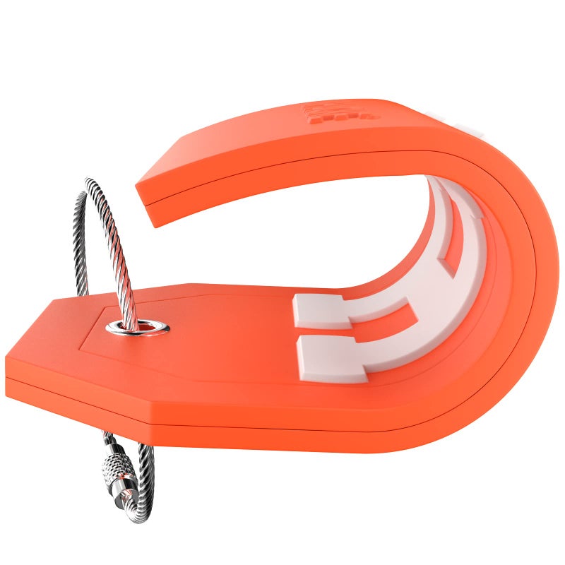 Shacke Initial Luggage Tag with Full Privacy Cover and Stainless Steel Loop â€“ (Letter H) - Image 4